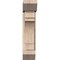 Ekena Millwork Merced Slat Smooth Bracket w/ Offset Brace, Douglas Fir, 7 1/2"W x 22"D x 34"H BKT0806X22X34MRC06SDF - alternate 2